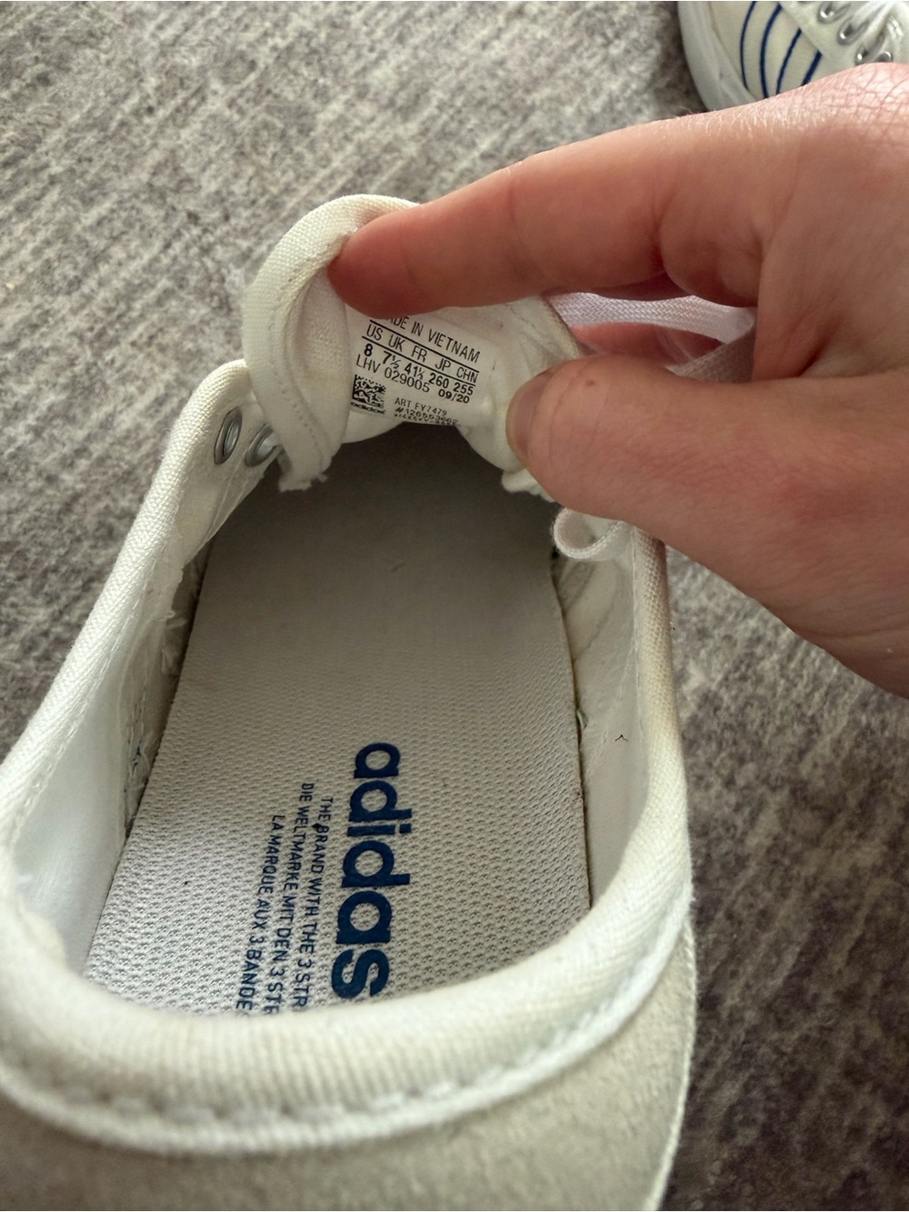 Adidas Delpala shoes size 8 (MENS SIZE) - Picture 8 of 9